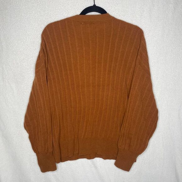 Topshop Drop Armhole Knit Crew Neck Ribbed Long Sleeve Sweater Size 8/10 Medium - Picture 10 of 10